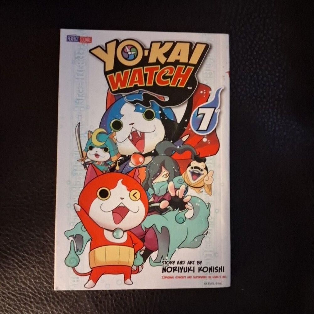 Yo-Kai Watch Volume 7 Noriyuki Konishi Manga VIZ Media Paperback Shonen